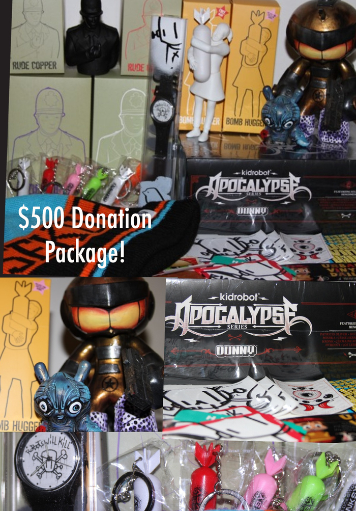$500 Package donated by awesome members of the community.