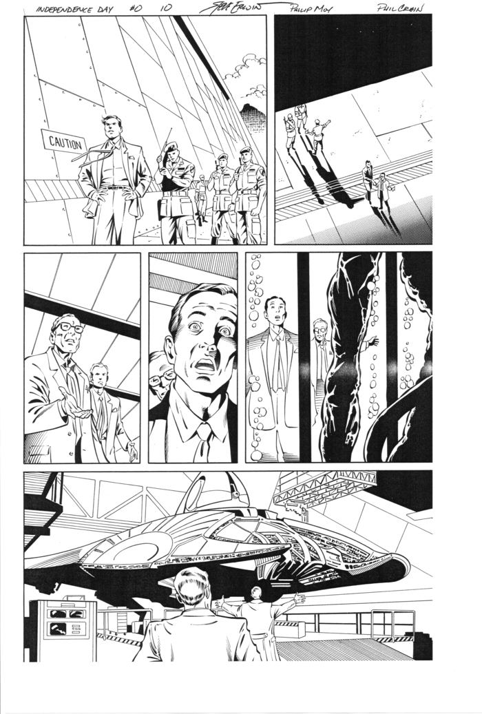 Steve Erwin Sample Art