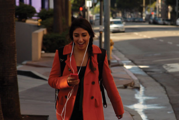 The Pass thru ports on the left and right side of the bag allow you to walk/text and charge your phone at the same time