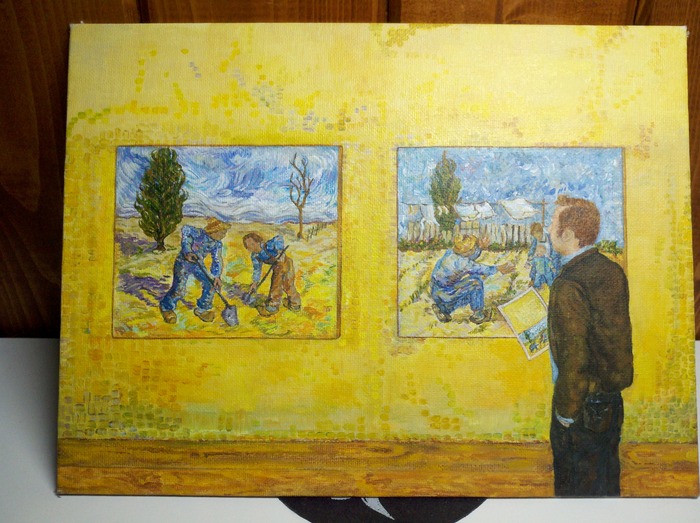 Album Artrwork Painting in Progress (Unfinished) *Will be used for the Album, Magnet, Artwork Print and Bookmark