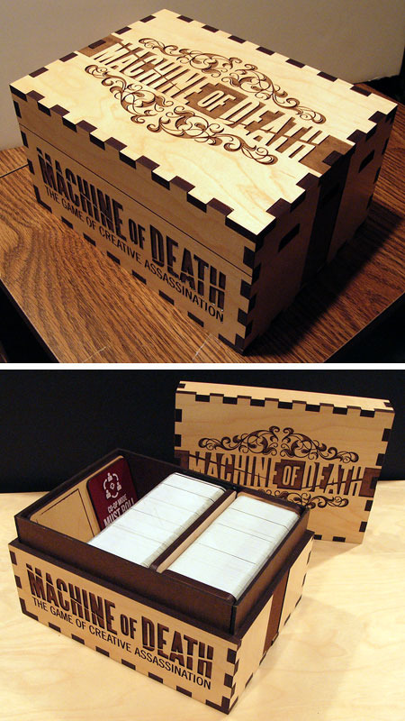 Every box is HAND MADE by a FUTURE CORPSE