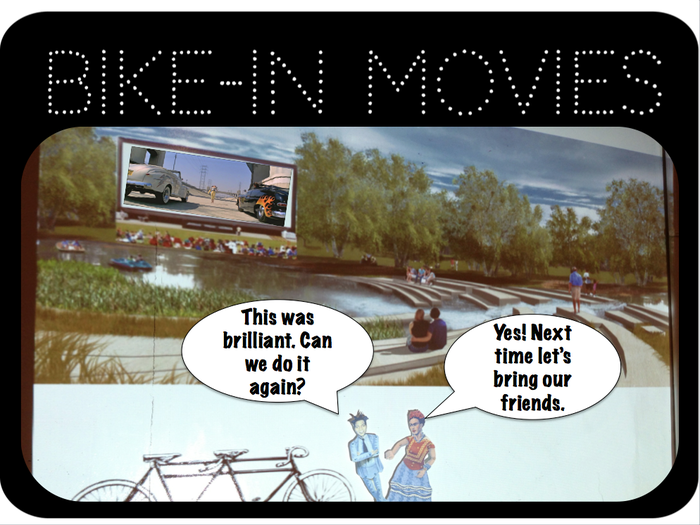 Frida and Jean kickin' it on the LA River