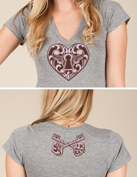 Ladies V-Neck Printed on Alternative Apparel by Steadfast Brand