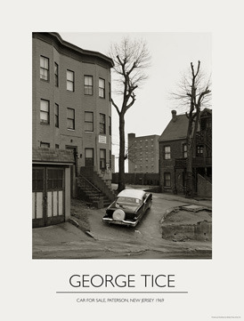 Car for Sale,poster 19x25 printed in quadtone,signed by George Tice,thanks to Bob Tursack of Brilliant Graphics,www.brilliantstudio.com