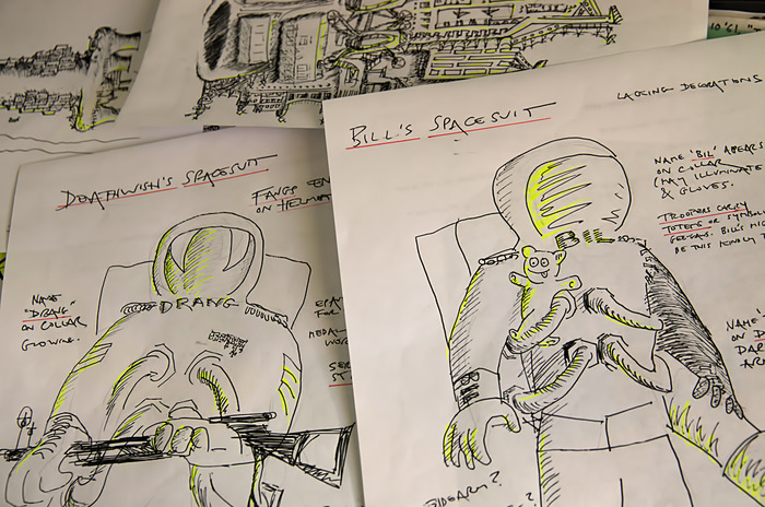 Spacesuit sketches