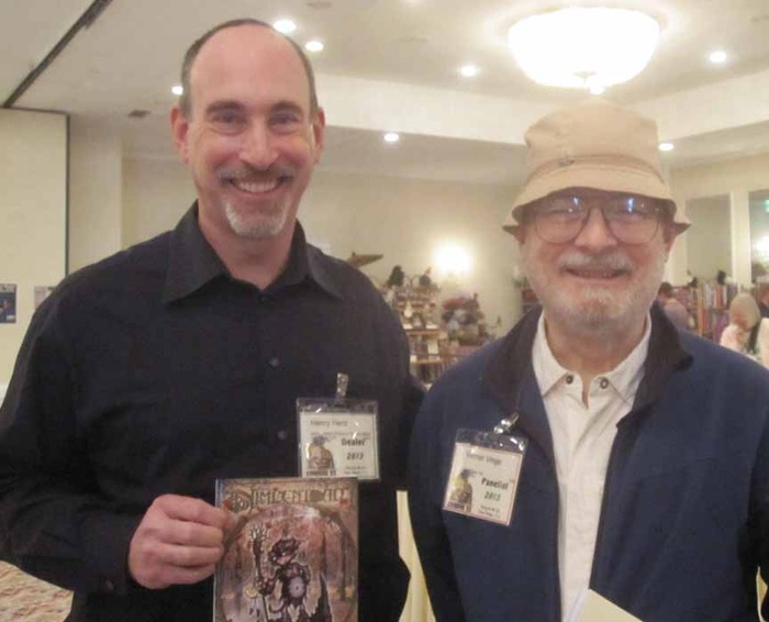Henry with 5-time Hugo Award winning author Vernor Vinge