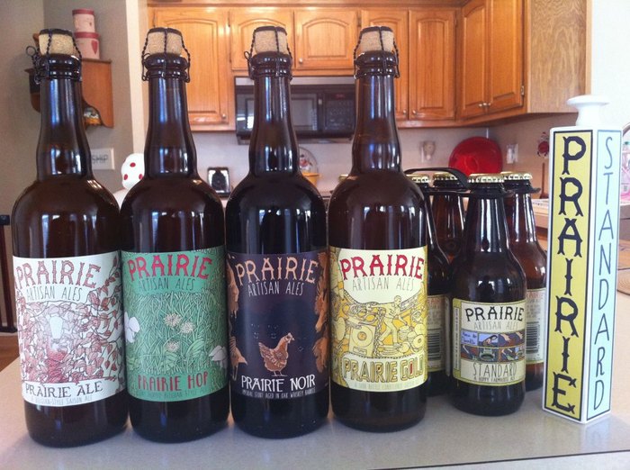 Our first run of beers.