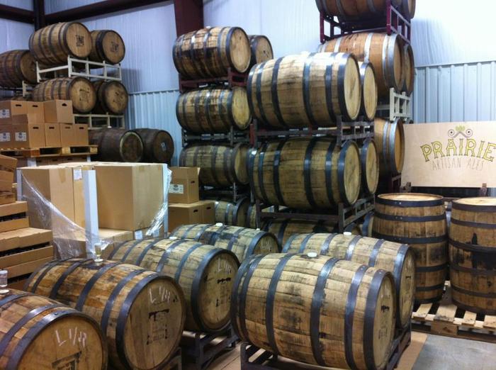Our current barrels at Krebs Brewing Co. They would love to rest in their own home.