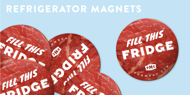 One of these magnets could be yours: $75 Reward Tier
