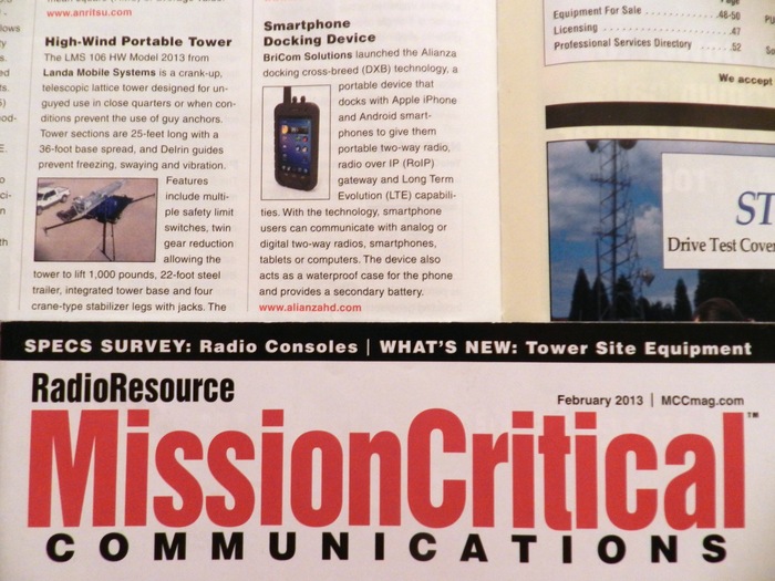 February Edition of Mission Critical Communication Magazine