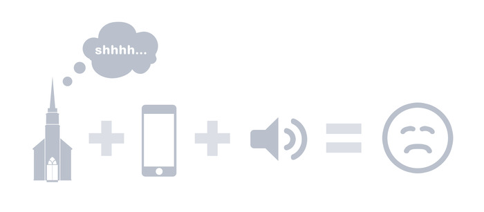 Sometimes noisy phones are no bueno