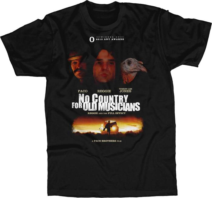 the super special backer t-shirt has been revealed on the back it says "this back backed reggies back!"