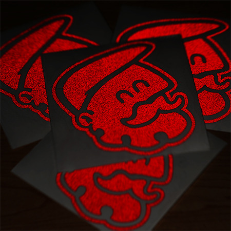 Reflective 'Rusty' stickers by Fiks:Reflective