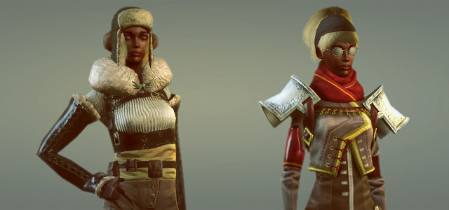 The fashions of Anglea, in the frozen north, tend to the warm and practical. The fashions of the feudal Fjords Baronies have a little more flair.