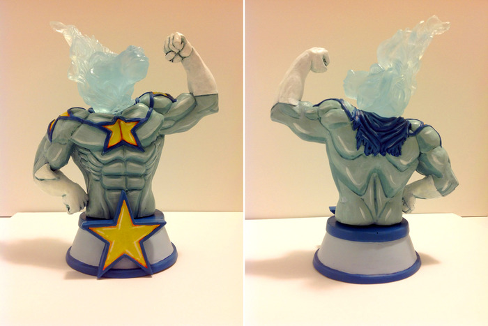 The Painted Statue Edition! Hand painted by the sculptor Gabriel Dorsey. There will only be one produced!