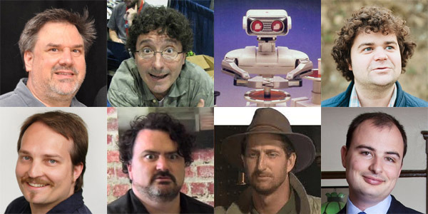 A sampling of the celebs we managed to lure into a room full of microphones.