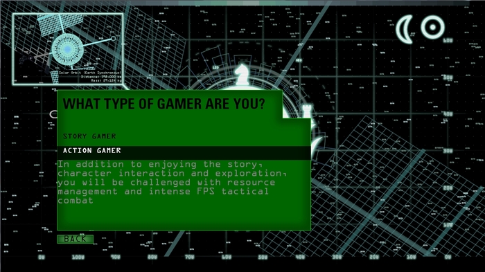 Notice how Action Gamer has the same elements as the Story Gamer side, but if you're really good at FPS combat, this one is for you!
