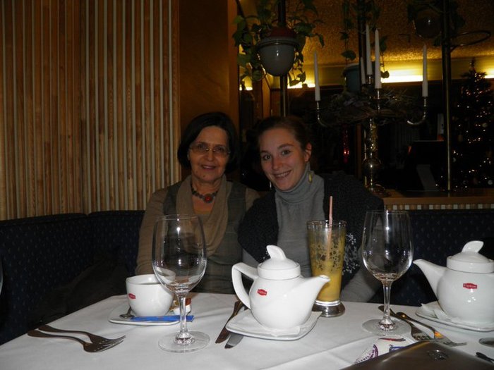 Our director, Rima Gungor, with Grazina Miniotaite, Military History Professor
