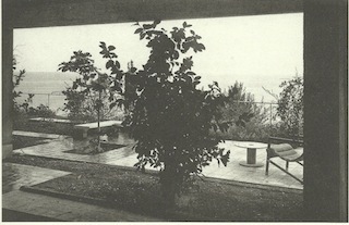 E1027 Garden Terrace (period photograph) - as we intend to restore it and leave permanently on site.