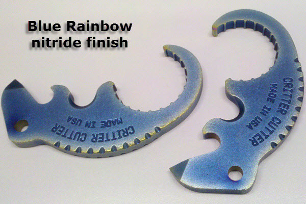 Blue Rainbow Nitride Coating