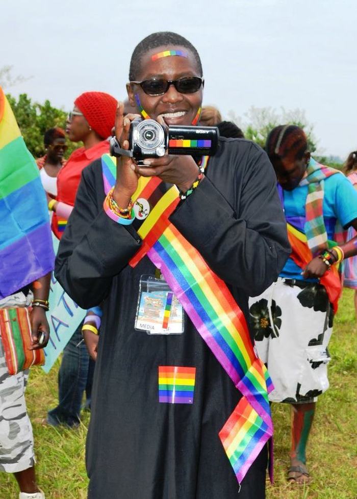 Pepe @ the First Ugandan/East African Gay Pride!