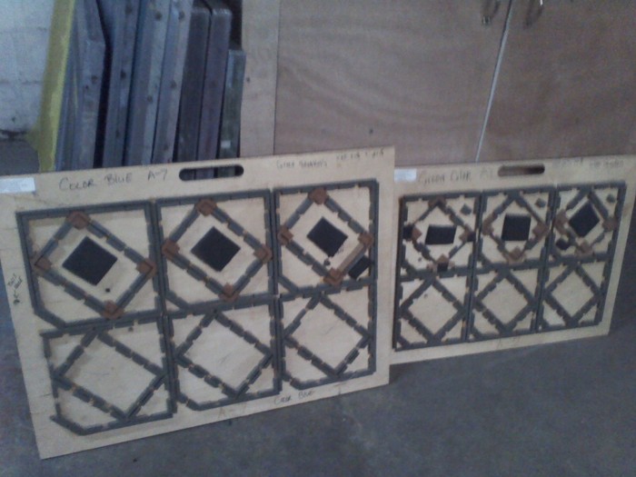 This is what our steel rule cutting dies look like.
