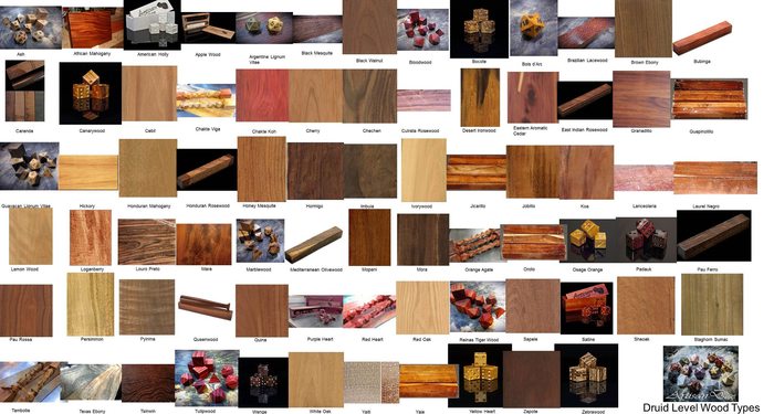 Mark Sweetman's Montage of the Druid's Wood List