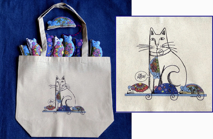 (At the $75 pledge level you will find 8 Snazzy Rats tucked into your tote bag)