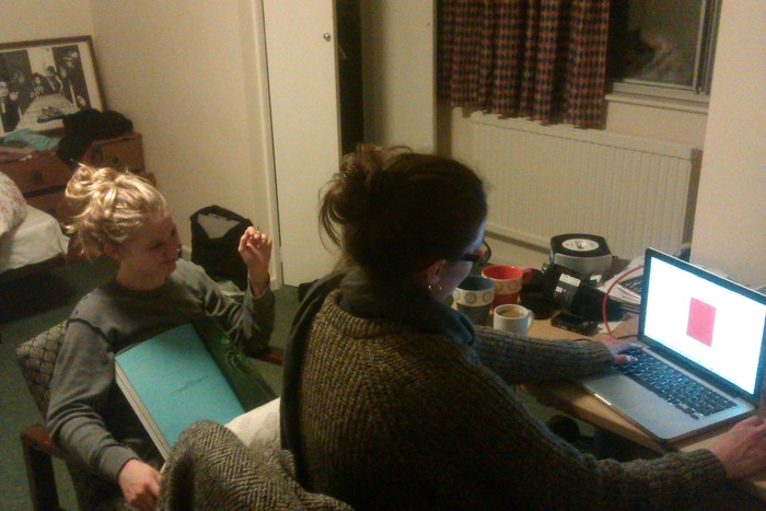 Late night design session
