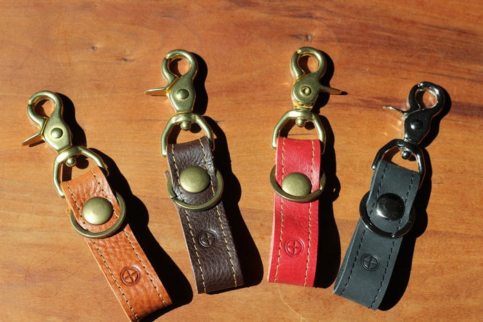 Lanyards in order of color: Hemlock, Stout, Apple and Coal