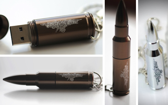 Your choice of silver or brown.