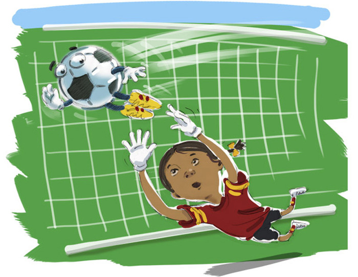 Sam was the school’s best goalie, but it was never good enough for her dad. He pushed her so hard. In the last seconds of their opening game, she leapt to block the kick , and then heard that same taunt, “You Missed! But it wasn't her dad talking…
