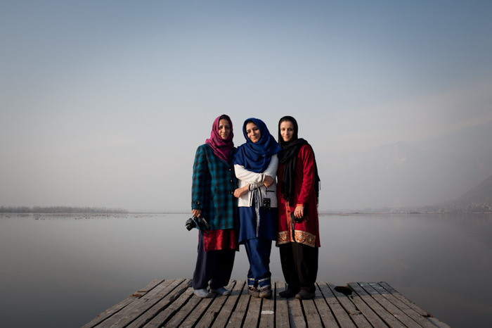 Reporters in the GPI Kashmir News Desk participated in a photojournalism training last month. Photo by Mansi Midha.