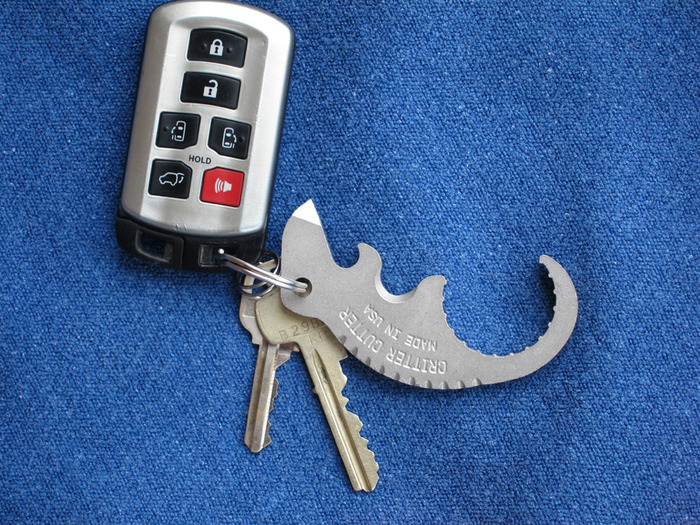 Critter Cutters like to travel, put them on your keychain