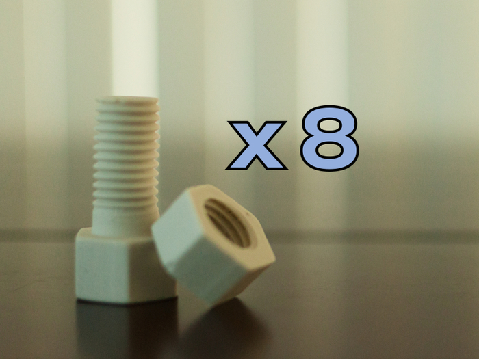 Nuts and Bolts - 1 1/8" x 1" x 1 7/8"