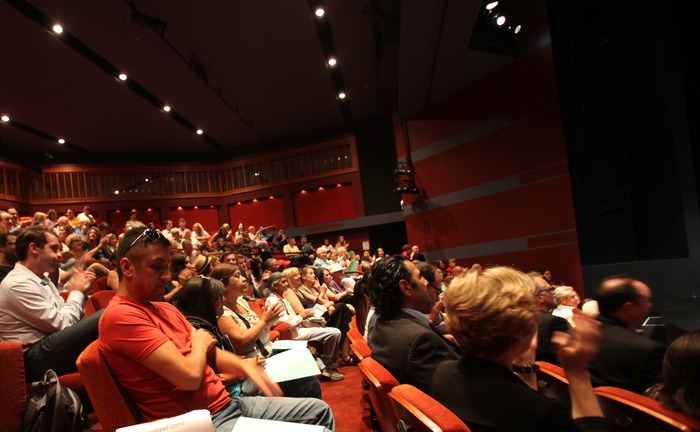 Unorganized Crime staged reading at the Victory Gardens Theatre.