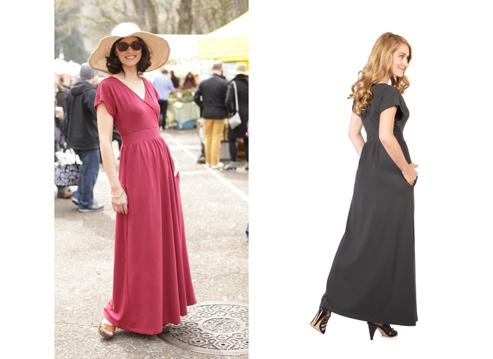 The elegant SUMMERSKIN Kimono Maxi Dress - All we can say is…..beautiful, luxurious and POCKETS! UPF 50+.