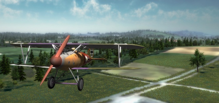 Dogfight Elite: Running some tests with the terrain engine.