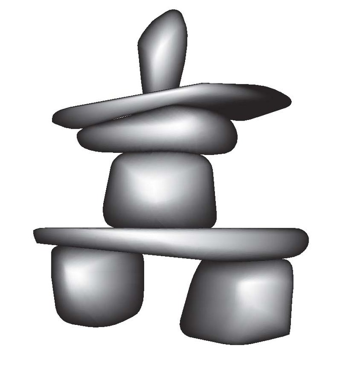 Central Inuksuk altar
