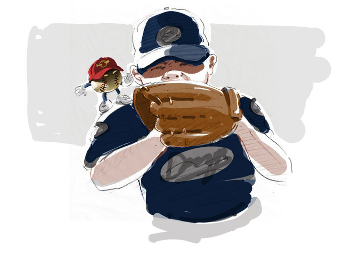 Evil Prince Strike got into the pitcher’s head. “Hit him! Right in the bean!”