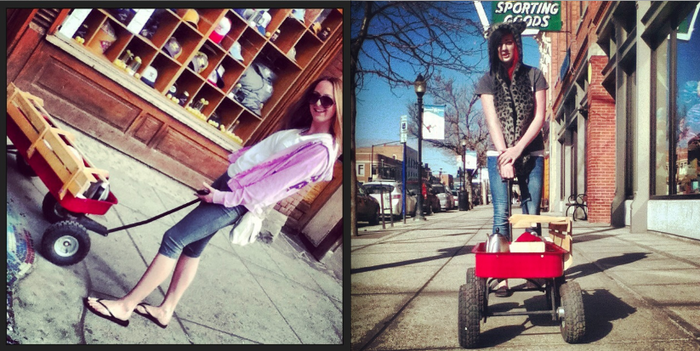 current milk+sugar interns: nikki+khia