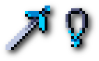 Elven Sword and Necklace (In-Game Items)