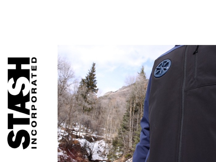 Stash Pocket + Jacket = Fits flawlessly and works great. This pocket was relatively easy to incorporate into the jacket, we're still reviewing the placement and whether people would prefer to have the pocket somewhere else, like lower...or even hidden?