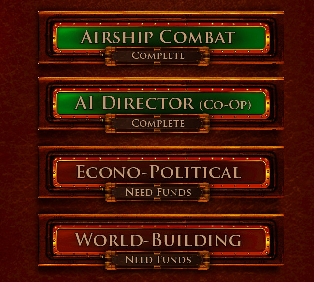The four pillars of Adventure Mode. 2/4 are complete!!!