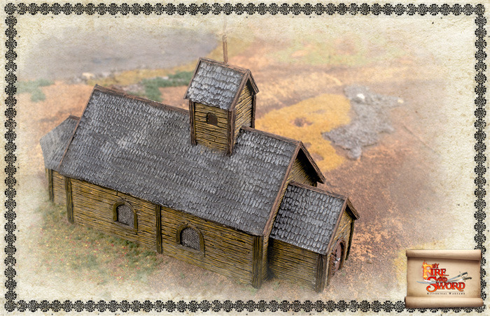 Wooden church.