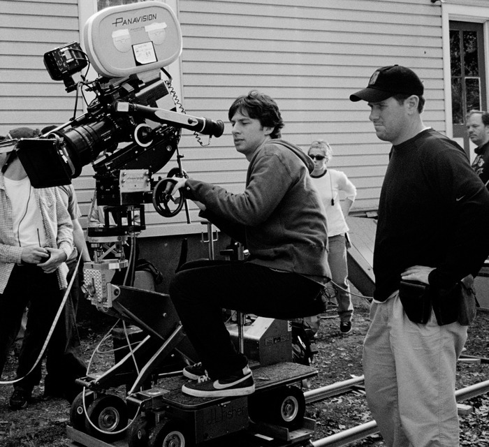 The amazing cinematographer Larry Sher and me: