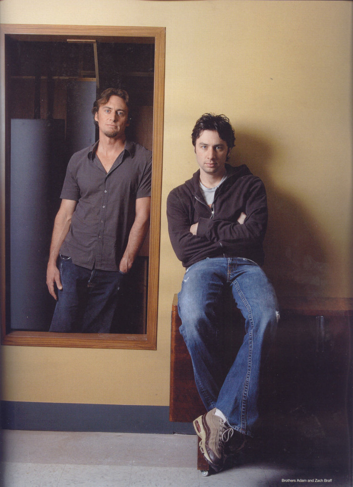 The first two members of the "Wish I Was Here" club; Adam and me.
