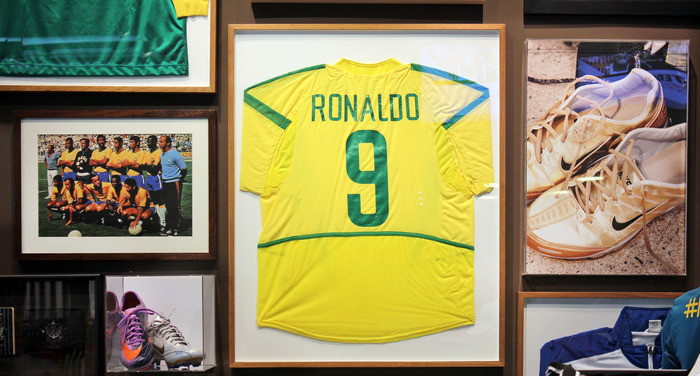 Museum of soccer in Sao Paulo, Brazil