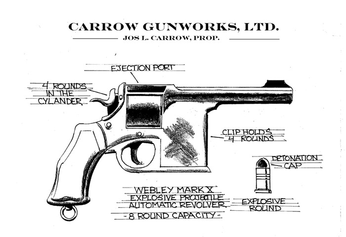 A uniquely designed weapon...