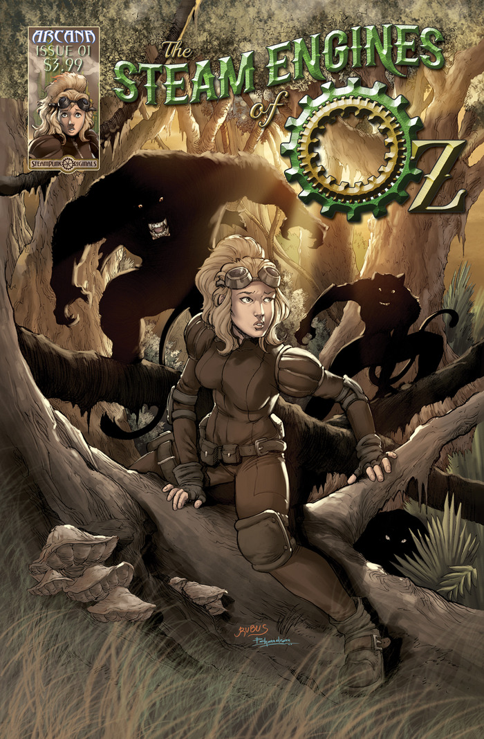 The Steam Engines of Oz Issue 1 Cover
